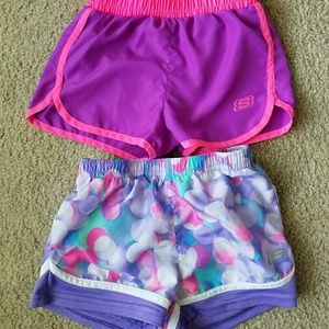 Girls athletic shorts